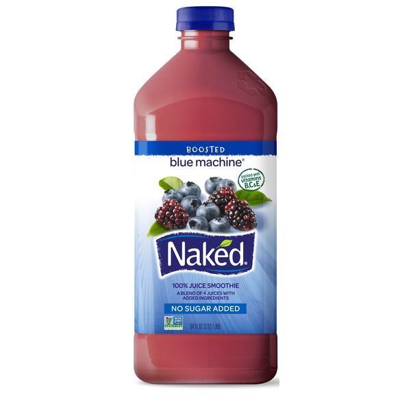 Naked Boosted Blue Machine Juice Smoothie OBX Grocery Delivery Seafood Boil And More