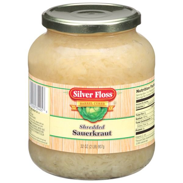 Silver Floss Shredded Sauerkraut OBX Grocery Delivery, Seafood Boil