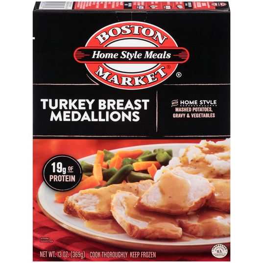 Boston Market Home Style Meals Turkey Breast Medallions OBX Grocery